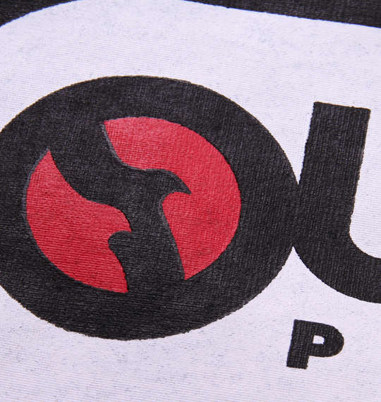 OUTDOOR PRODUCTS ロゴプリント半袖Tシャツ ブラック