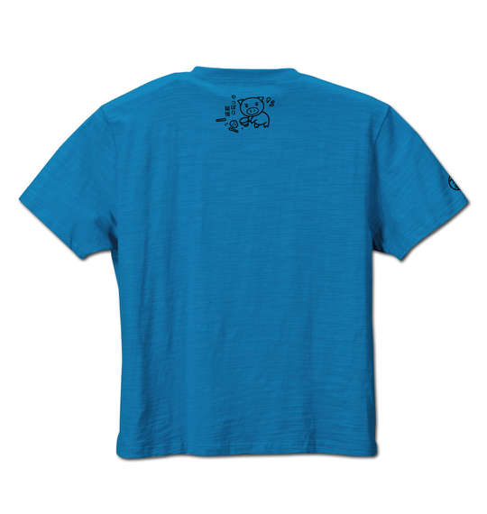 豊天 ちゃブタい返し!半袖Tシャツ ターコイズ