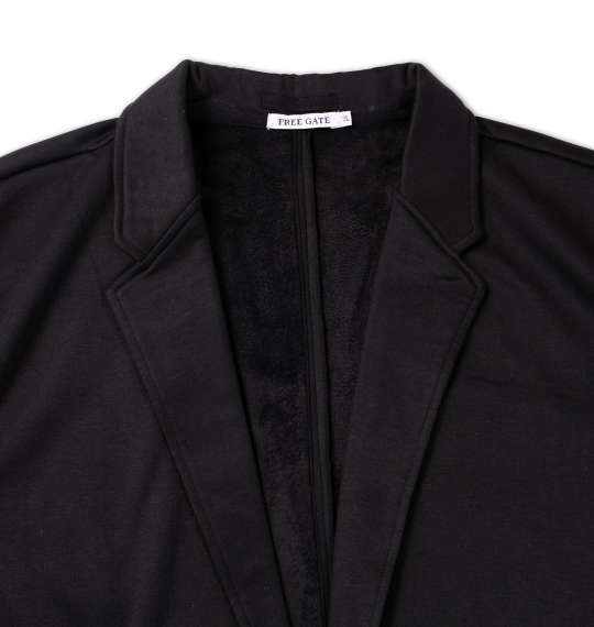 Free gate 裏シャギーボアテーラードジャケット ブラック