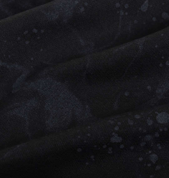 WILD LIFE 総柄フルジップパーカー+半袖Tシャツ ブラック×ホワイト