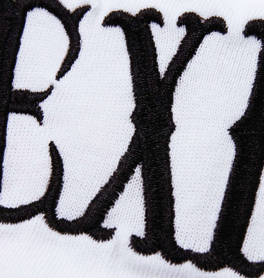 FLAGSTAFF 刺繍&プリント長袖Tシャツ ホワイト