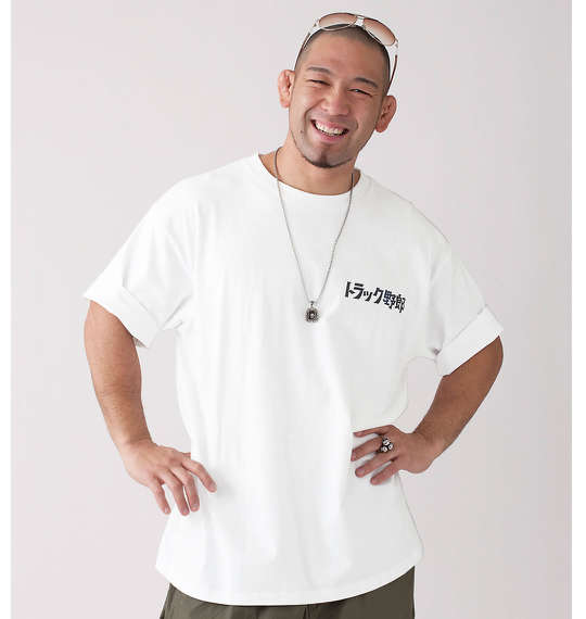 レトロシネマ トラック野郎半袖Tシャツ ホワイト