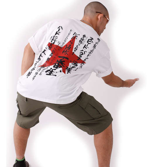 レトロシネマ トラック野郎半袖Tシャツ ホワイト