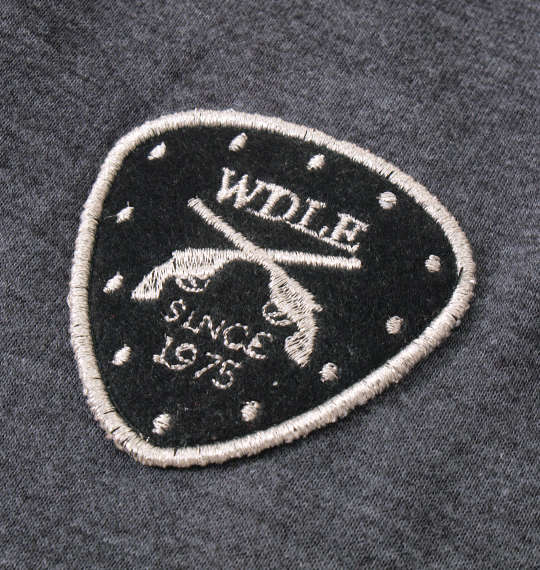 WILD LIFE ジレベスト+半袖VTシャツ チャコール杢×ホワイト