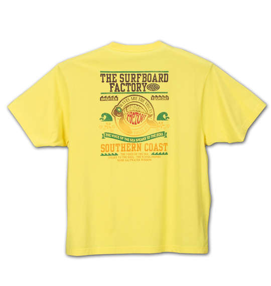 THE SURFBOARD FACTORY 半袖Tシャツ イエロー