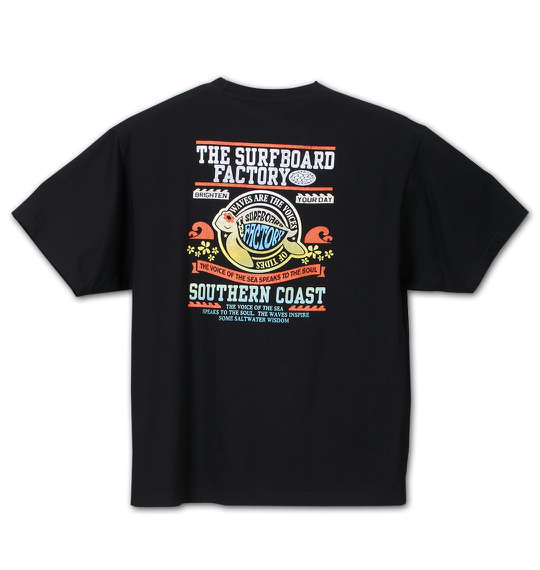 THE SURFBOARD FACTORY 半袖Tシャツ ブラック