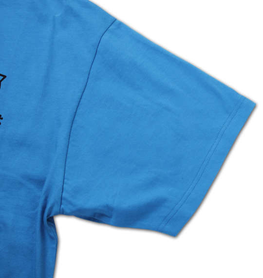 豊天 じろりんちょ美豚半袖Tシャツ ターコイズ