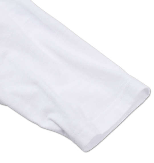 黒柴印和んこ堂 スラブ天竺長袖Tシャツ オフホワイト