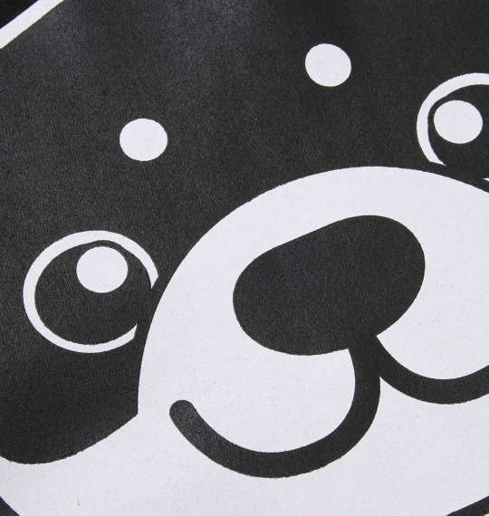 黒柴印和んこ堂 裏起毛クルートレーナー ブラック