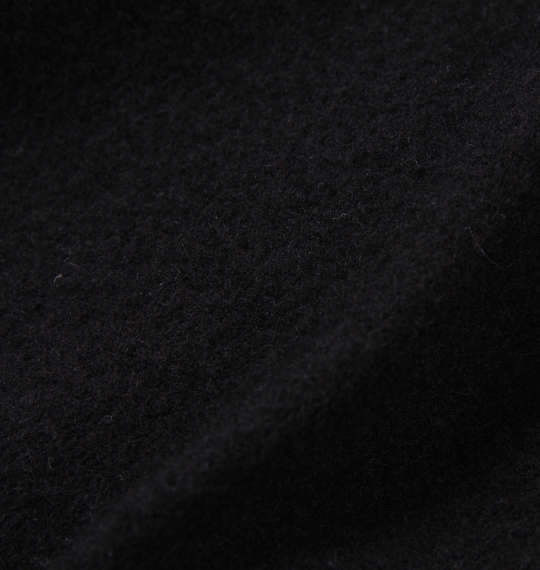 黒柴印和んこ堂 裏起毛プルパーカー ブラック