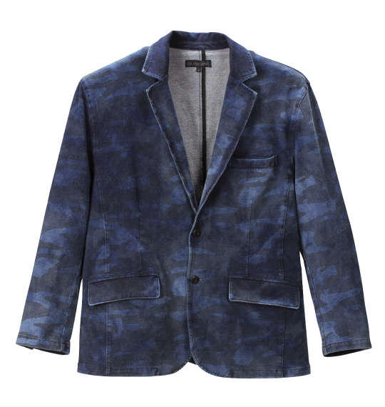 in the attic カットデニムジャケット インディゴカモ