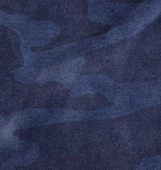 in the attic カットデニムジャケット インディゴカモ