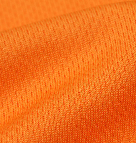 NECOBUCHI-SAN DRYメッシュ半袖Tシャツ オレンジ