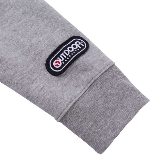 OUTDOOR PRODUCTS スポーツ裏毛クルートレーナー モクグレー