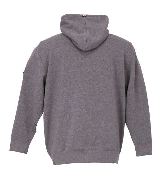 OUTDOOR PRODUCTS 裏シャギーフルジップパーカー モクグレー