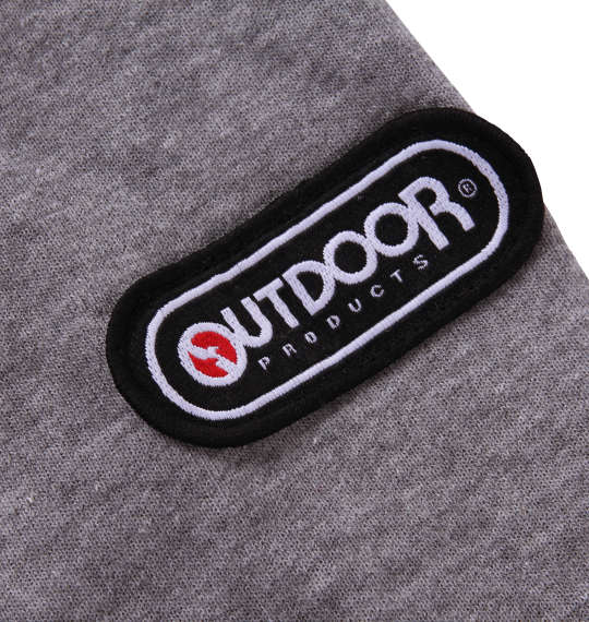 OUTDOOR PRODUCTS 裏シャギーフルジップパーカー モクグレー