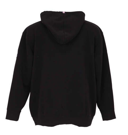 OUTDOOR PRODUCTS 裏シャギーフルジップパーカー ブラック