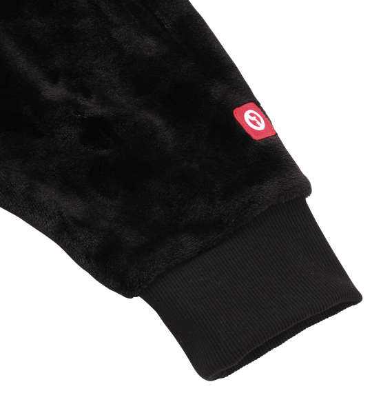 OUTDOOR PRODUCTS シルキーフリースフルジップパーカー ブラック