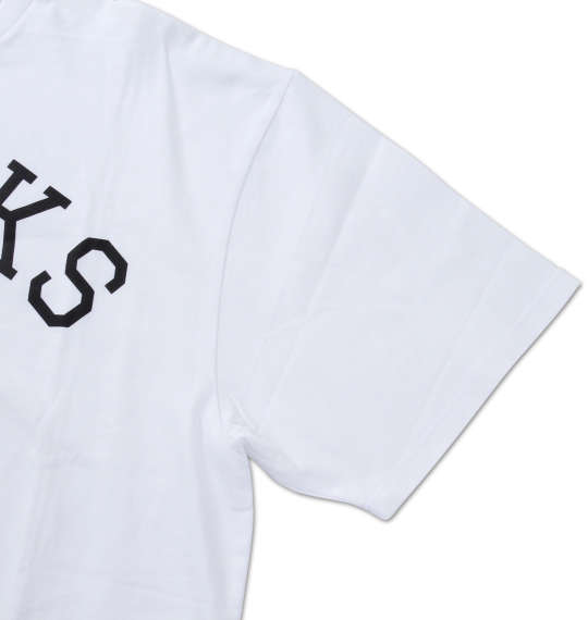 launching pad カラー分解プリント半袖Tシャツ ホワイト
