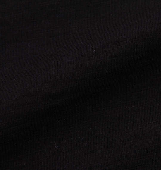 黒柴印和んこ堂 スラブ天竺半袖Tシャツ ブラック