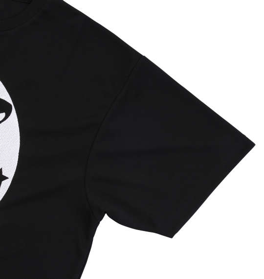 黒柴印和んこ堂 ハニカムメッシュ半袖Tシャツ+ハーフパンツ ブラック×ブラック