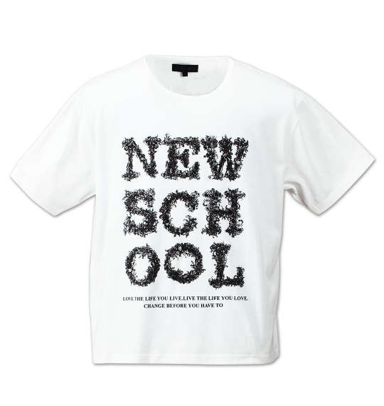 in the attic スラブベスト+半袖Tシャツ グレー系(カモフラ柄)×オフホワイト