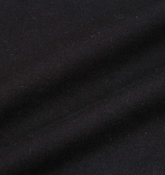 FLAGSTAFF 刺繍+プリント長袖Tシャツ ブラック