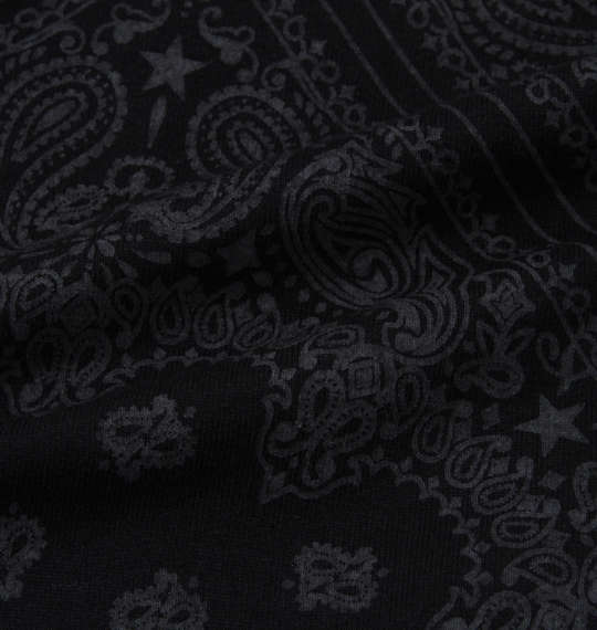 RIMASTER バンダナ総柄MA-1+半袖Tシャツ ブラック
