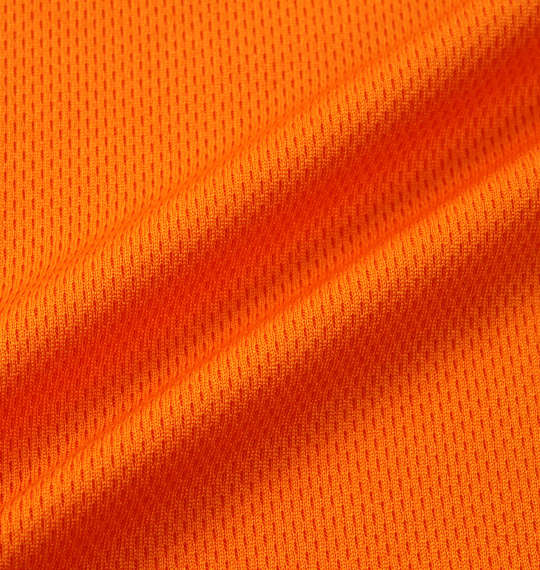 NECOBUCHI-SAN DRYメッシュ半袖Tシャツ オレンジ