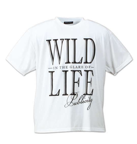 WILD LIFE ボーダー柄ノースリーブパーカー+半袖Tシャツ ブラック×ホワイト