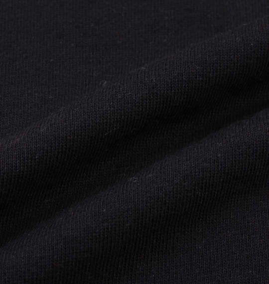 NECOBUCHI-SAN 裏毛耳付サガラ刺繍プルパーカー ブラック