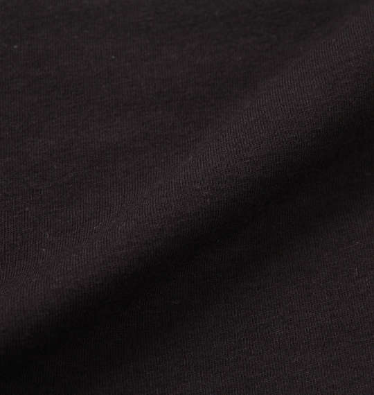 ABORDAGE エンボス加工ホログラム箔半袖Tシャツ ブラック