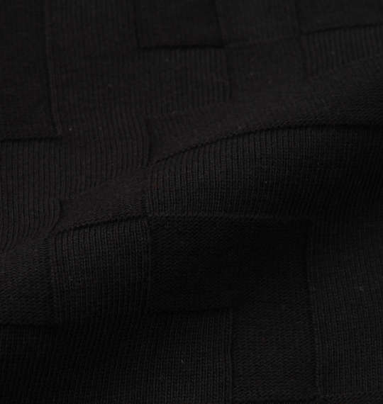 GLADIATE リンクスジャガード刺繍長袖VTシャツ ブラック