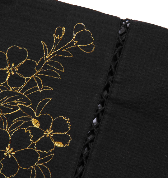 絡繰魂抜刀娘 甚平 ブラック