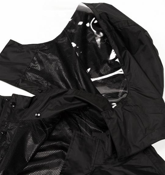 TSA レインスーツ ブラック