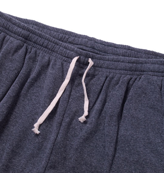 a.v.v HOMME パイル起毛ラグラントレーナーセット ネイビー×マスタード