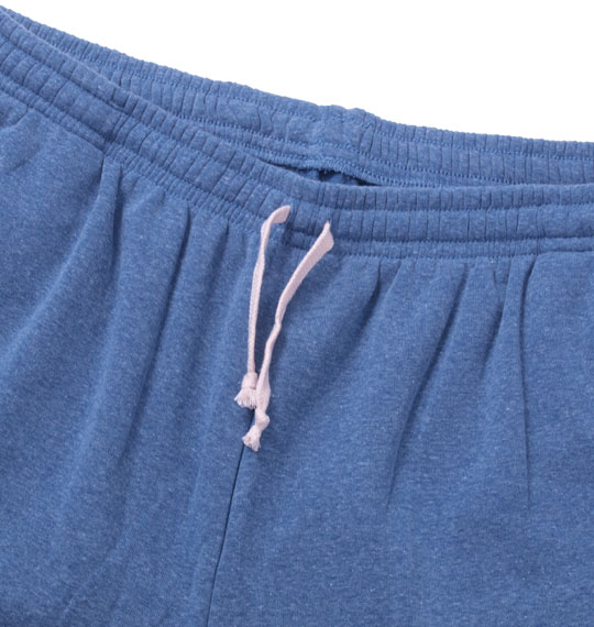 a.v.v HOMME パイル起毛ラグラントレーナーセット ターコイズ×モクグレー