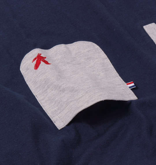 LYLE&SCOTT BLACK LABEL ヘンリー半袖Tシャツ+ハーフパンツ ネイビー×モクグレー