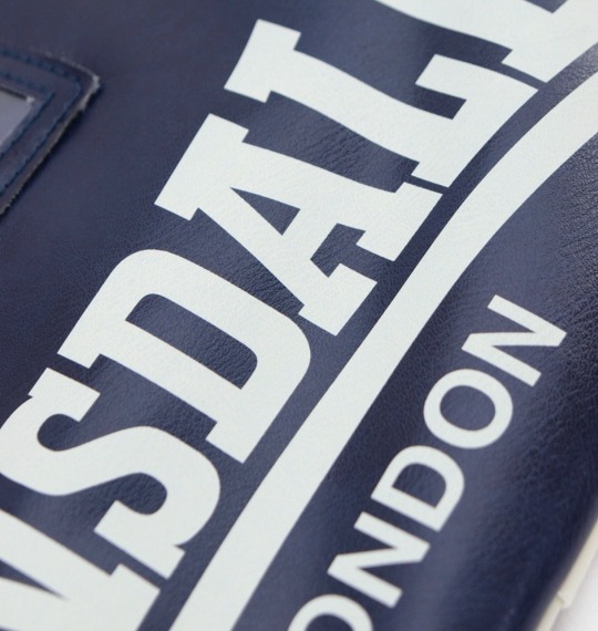 LONSDALE ホールドールバッグ ネイビー