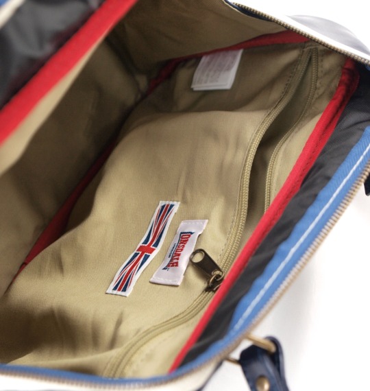 LONSDALE ホールドールバッグ ネイビー