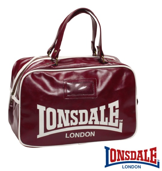 LONSDALE ホールドールバッグ ワイン