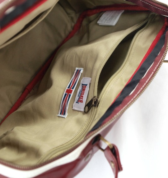LONSDALE ホールドールバッグ ワイン