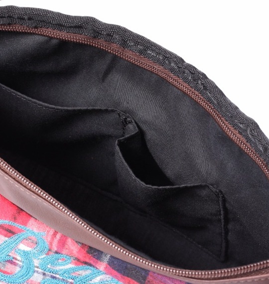  PUレザーボディショルダー レッド系