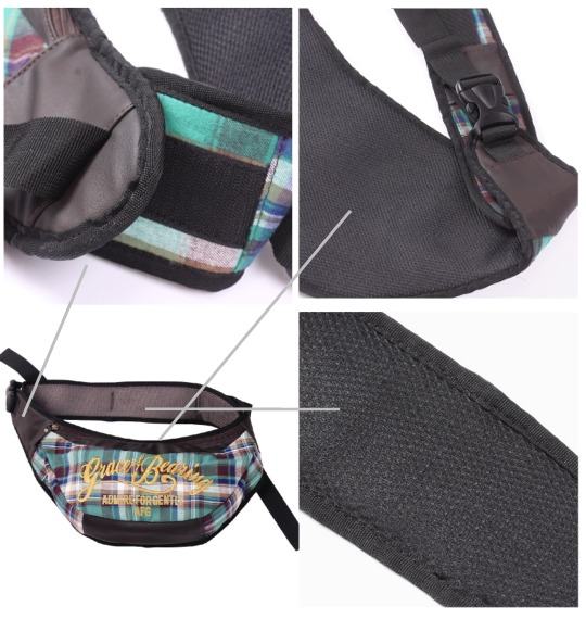  PUレザーボディショルダー グリーン系