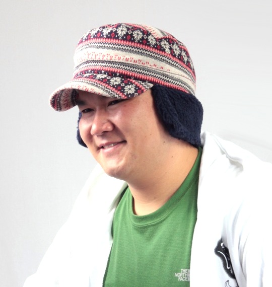  ボア耳あてニットカットキャップ ネイビー系