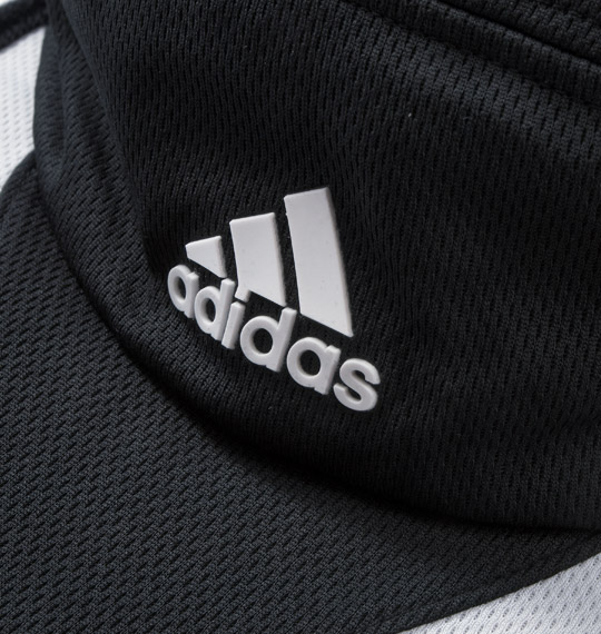 adidas ネックガード付キャップ ブラック