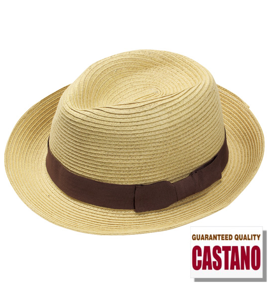  ペーパー中折れハット ベージュ