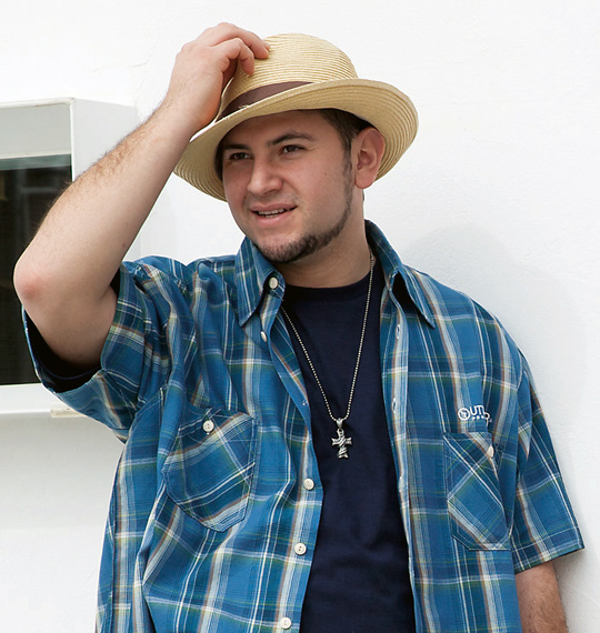  ペーパー中折れハット ベージュ