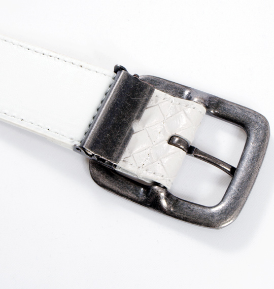 RUSS-K ハトメベルト ホワイト