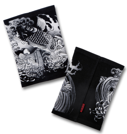 絡繰魂 サポーター ブラック(鯉柄)